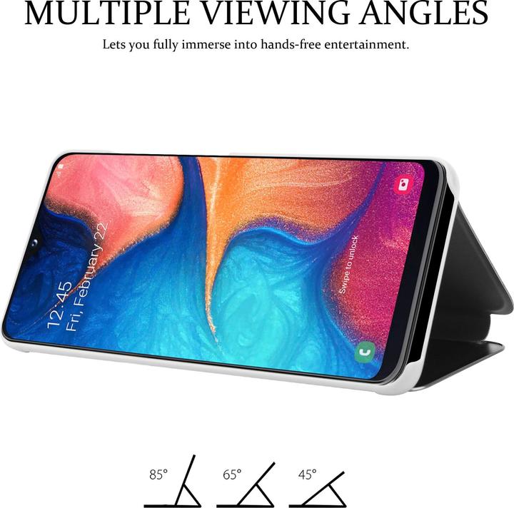 Image du produit Cadorabo Book Smart View Couverture miroir (Samsung Galaxy A20e)