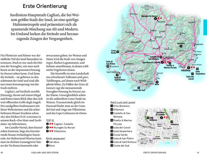 Image du produit SMART Reiseführer Sardinien (Allemand, Altitude de Peter, 2023)