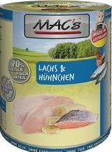 Image du produit MAC's CAT Lachs & Hühnchen (Adulte, 1 pcs, 400 g)
