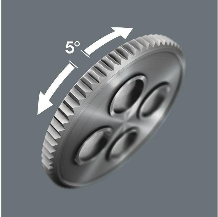 Produktbild Wera 8100 SC 6 Zyklop Speed-Knarrensatz (10  mm, 11 mm, 12 mm, 13 mm, 14 mm, 15 mm, 16 mm, 17 mm, 18 mm, 19 mm)