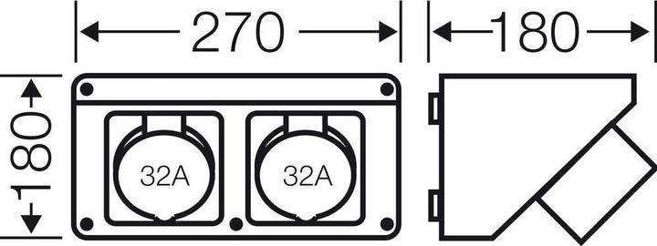Actual product image Hensel HEN FP CB 213 FP Connection Box, FP CB 213 for device input