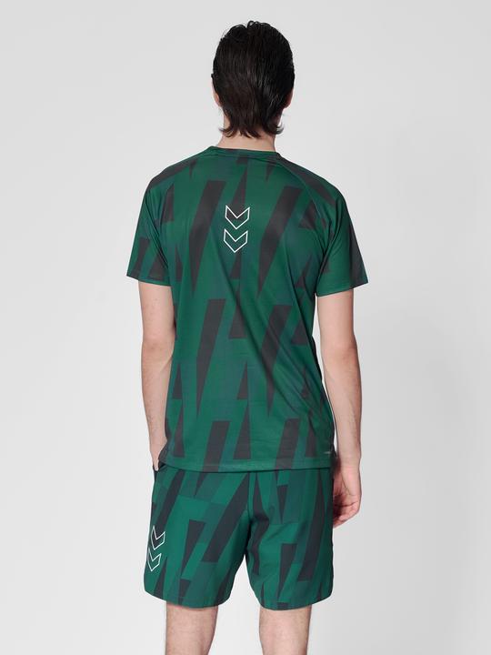 Produktbild hummel Hmlcourt Aop Light Weight T-Shirt (XL)