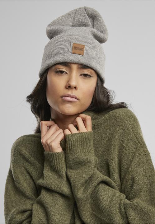 Image du produit Urban Classics Bonnet long Leatherpatch (Taille unique)