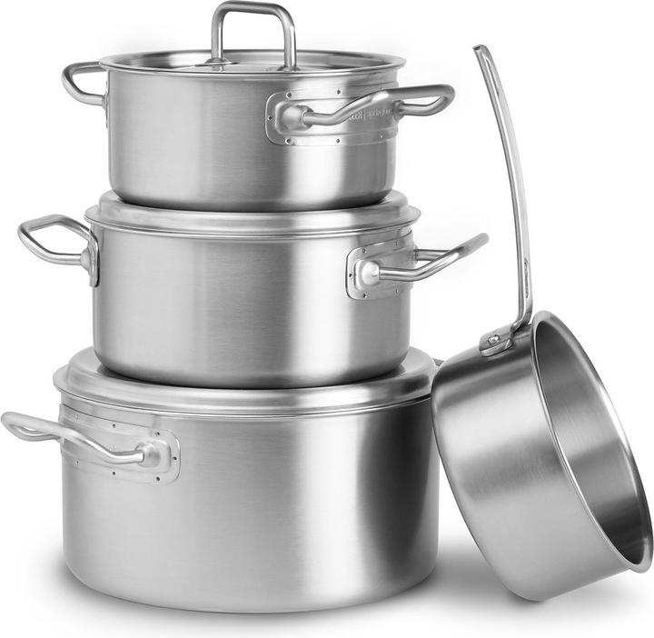 Produktbild Springlane Topfset Edelstahl 4-tlg. (Pfannenset + Topfset)