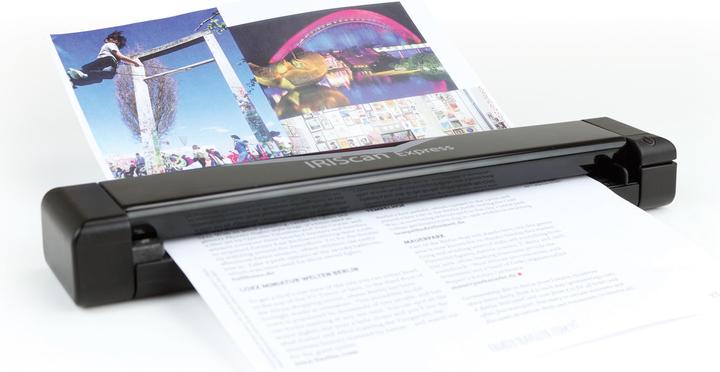 Image du produit Iris Scanner à feuilles pour documents Express 4 458510 (A4, USB, câble USB) (USB)