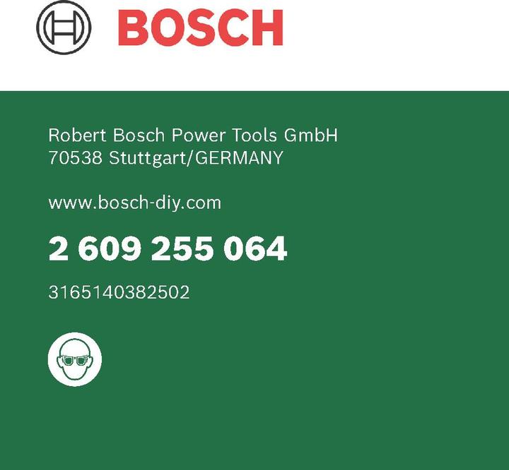 Produktbild Bosch Zubehör Metallbohrer HSS-Co, DIN 338 D= 2,5 mm L= 57 mm (2 mm)
