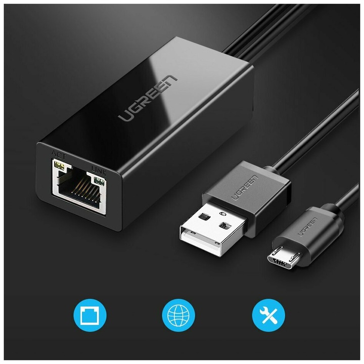 Produktbild Ugreen Micro USB zu (1 m, USB 2.0)