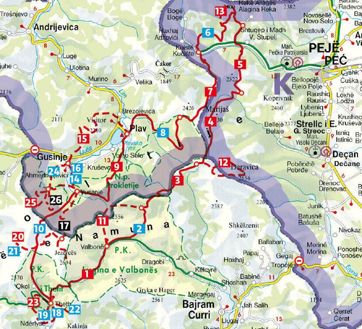 Produktbild Peaks of the Balkans: Albanien, Kosovo und Montenegro (Deutsch, Kathrin Bosse-Steinweg, Max Bosse, 2025)
