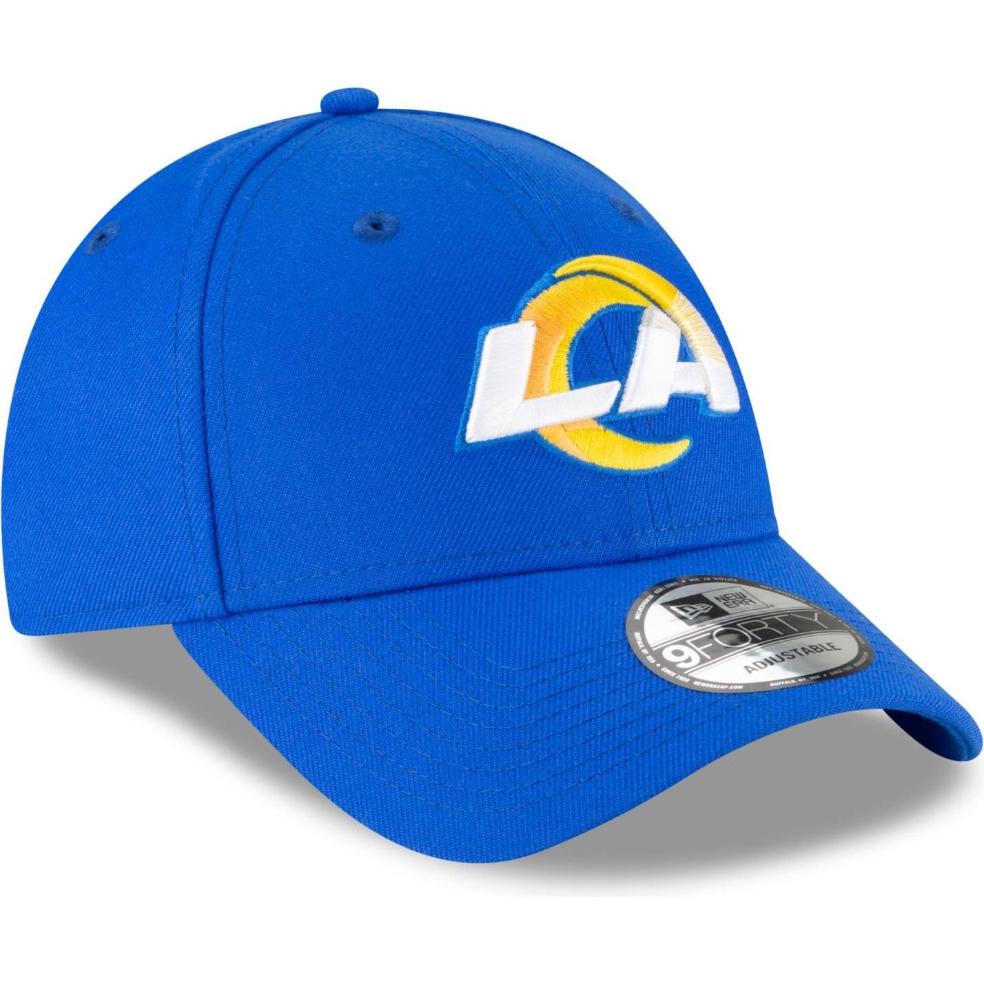 Thumbnail - New Era, Herren, Cap, 9Forty Strapback NFL League Los Angeles Rams, Blau, (One Size)