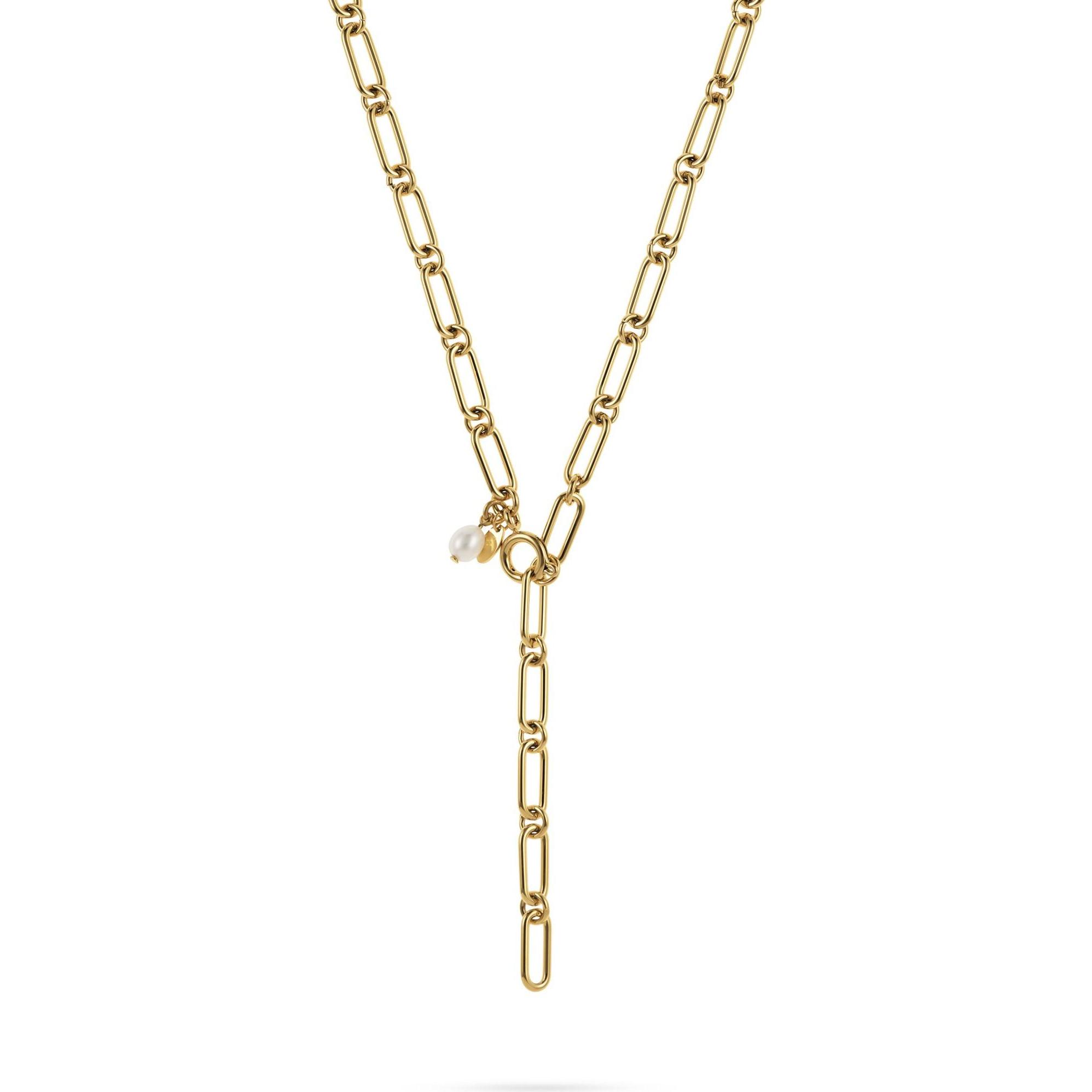 Favs, Halsschmuck, Kette, (Edelstahl, 55 cm)