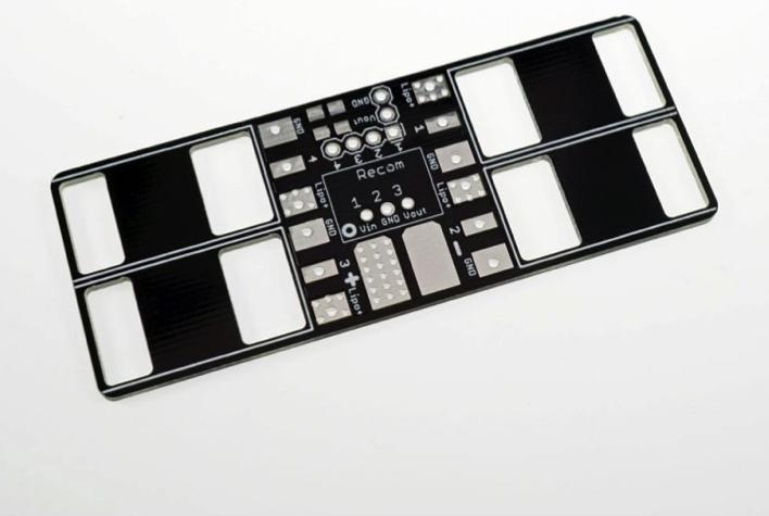 Image du produit Dronefactory Flyduino Kiss Carrier Mini Power Distribution (Accessoires FPV)