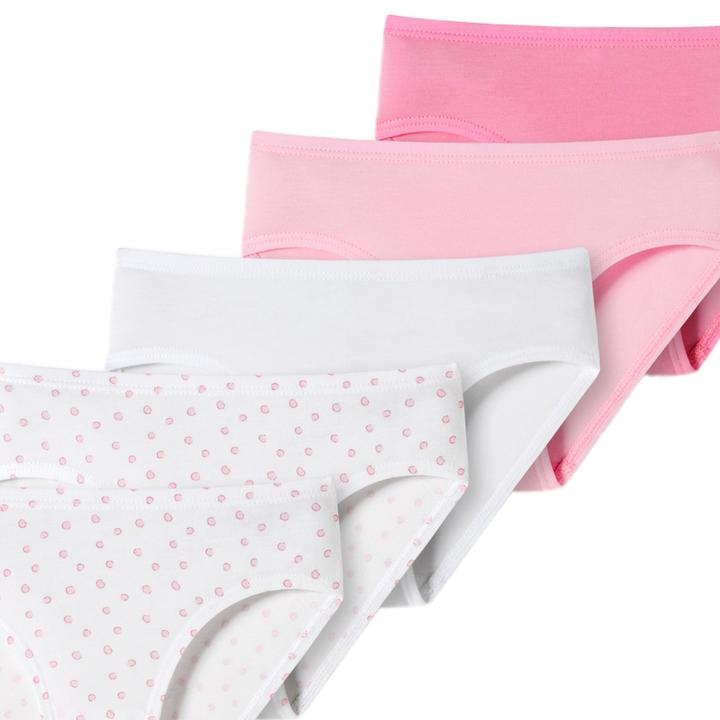 Immagine prodotto Schiesser Confezione da 10 slip 95/5 in cotone biologico per bambini e bambine (128, confezione da 10)