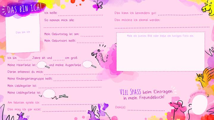 Actual product image Meine Kindergartenfreunde Mädchen (German, Inca Vigh, 2019)