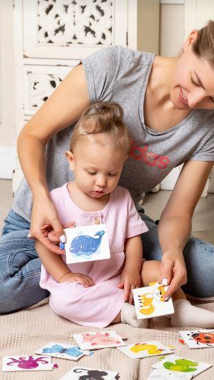 Image du produit Activity Board SET Double Puzzle Fun Counting & Double Puzzle Fun Colours & Double Puzzle - Whose Baby?