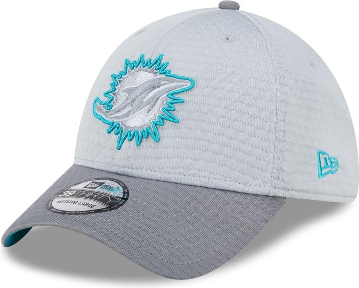 Produktbild New Era 39Thirty Cap - NFL TRAINING 2024 Miami Dolphins - L/ (XL)