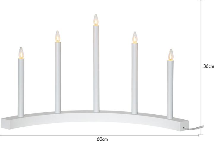 Produktbild Star Trading Kerzenstnder Accent (16 x 60 cm)