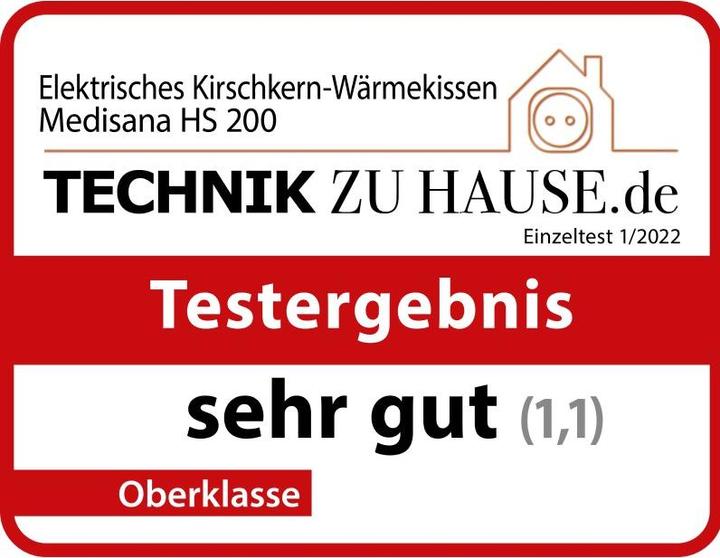 Produktbild Medisana HS 200 elektrisches Kirschkern Kissen (40 x 30 x 1 cm)