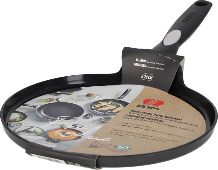 Image du produit Beka BEKA PRO INDUC Pfannkuchenpfanne mit keramische Antihaftbeschichtung 24cm (Aluminium, 24 x 4.50 cm)