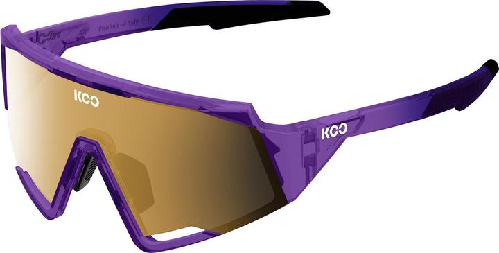 Gold Mirror Lenses, Violet Glass