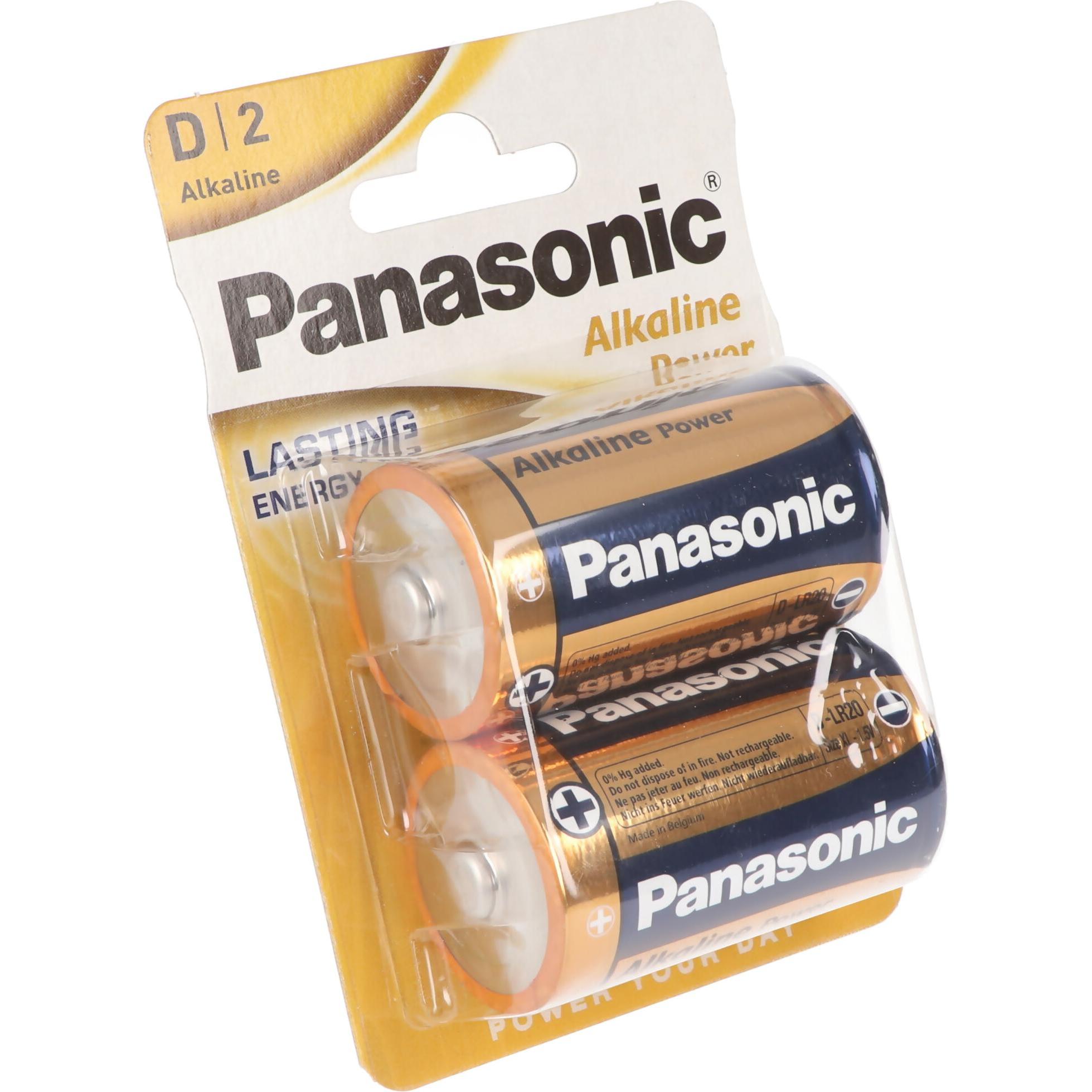 Thumbnail - Panasonic Power (2 Stk., D), Batterien + Akkus
