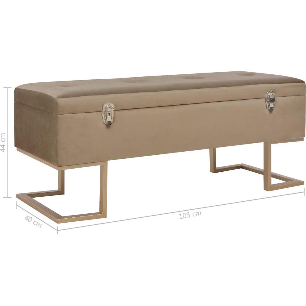 VidaXL, Sitzbank, Ander (105 cm)