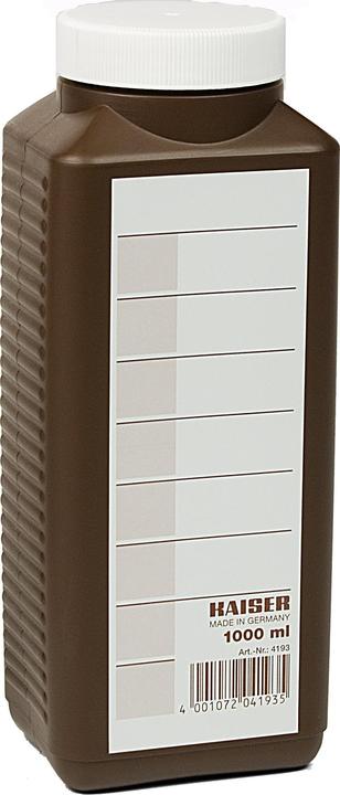 Kaiser Fototechnik Bottiglia chimica 1000ml (Utensili da laboratorio)