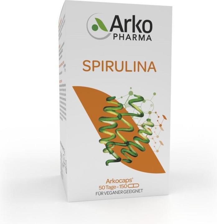 Image du produit Arkopharma Arkocaps Bio Spirulina Kapseln (150 pièce(s), Capsules, 116 g)