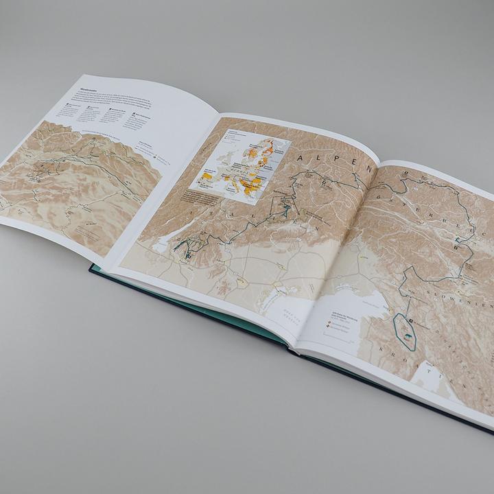 Produktbild Die Wege der Tiere (Deutsch, Oliver Uberti, James Cheshire, 2017)