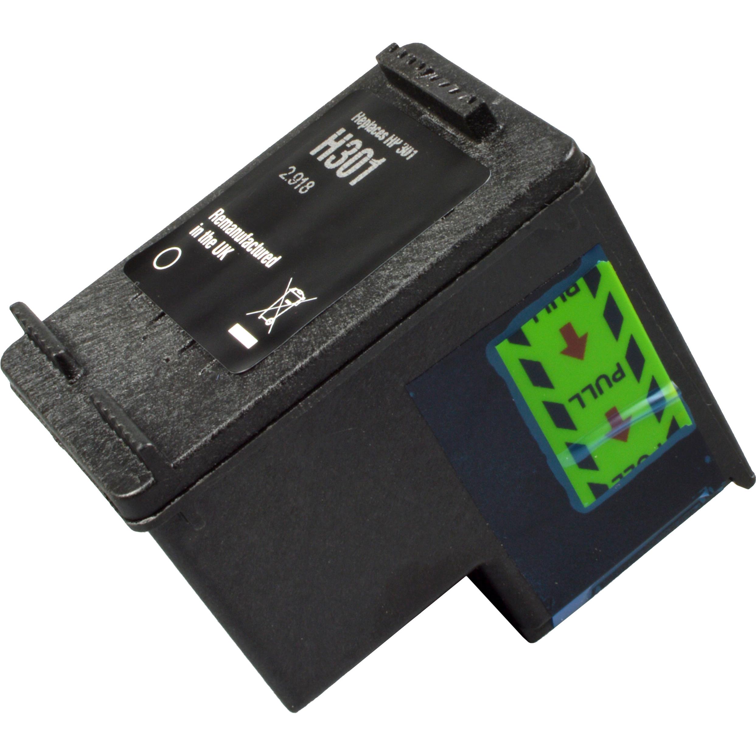 Thumbnail - Ampertec, Druckerpatrone, Tinte ersetzt HP CH561EE 301 schwarz (BK)
