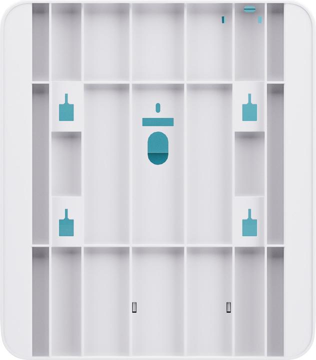 Actual product image Wepa Satino by Papierhandtuchspender HYGINITY Interfold S 333412 weiss Kunststoff