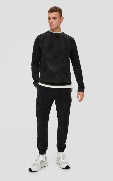 Image du produit s.Oliver Strickpullover Strickpullover mit Waschung (XL)