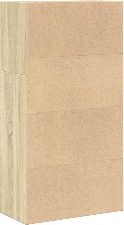 Immagine prodotto vidaXL Bücherregal Regal Standregal Büroregal Aufbewahrungsregal Sonoma-Eiche (60 x 30 x 114 cm)