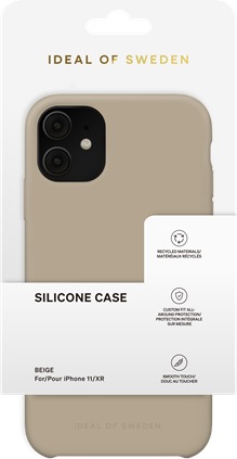 Actual product image iDeal Of Sweden Designer Silicone Cover beige (Apple iPhone 11)