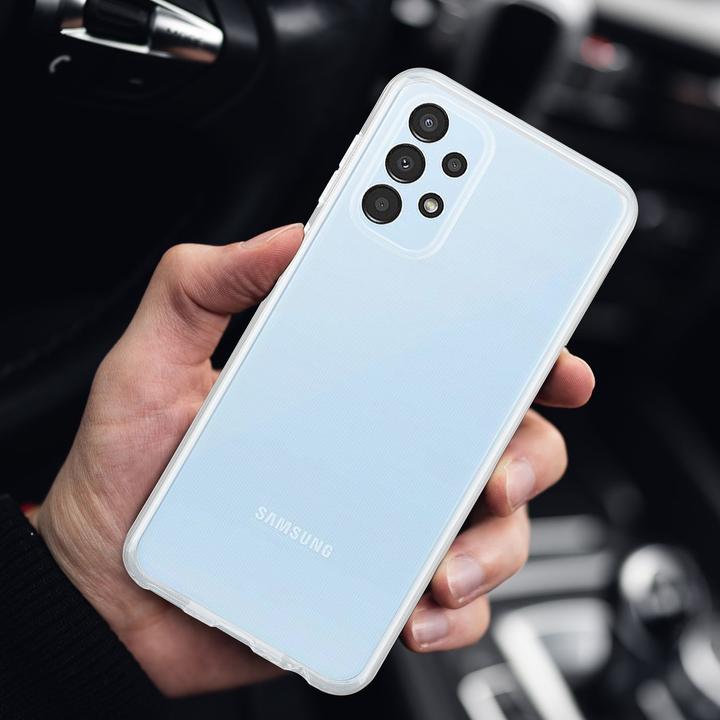 Actual product image Cadorabo Bumper Case for Samsung Galaxy A13 4G TPU Ultra Slim AIR (Samsung Galaxy A13)