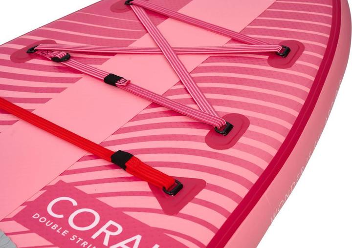 Productafbeelding Aqua Marina Koraal (Framboos) - Geavanceerde allround iSUP (10'2")