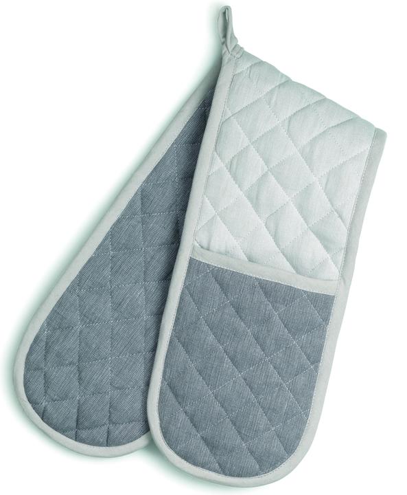 Kela Doppelter Ofenhandschuh Tia (gewebt / Füllung Polyester, 100 % Baumwolle)