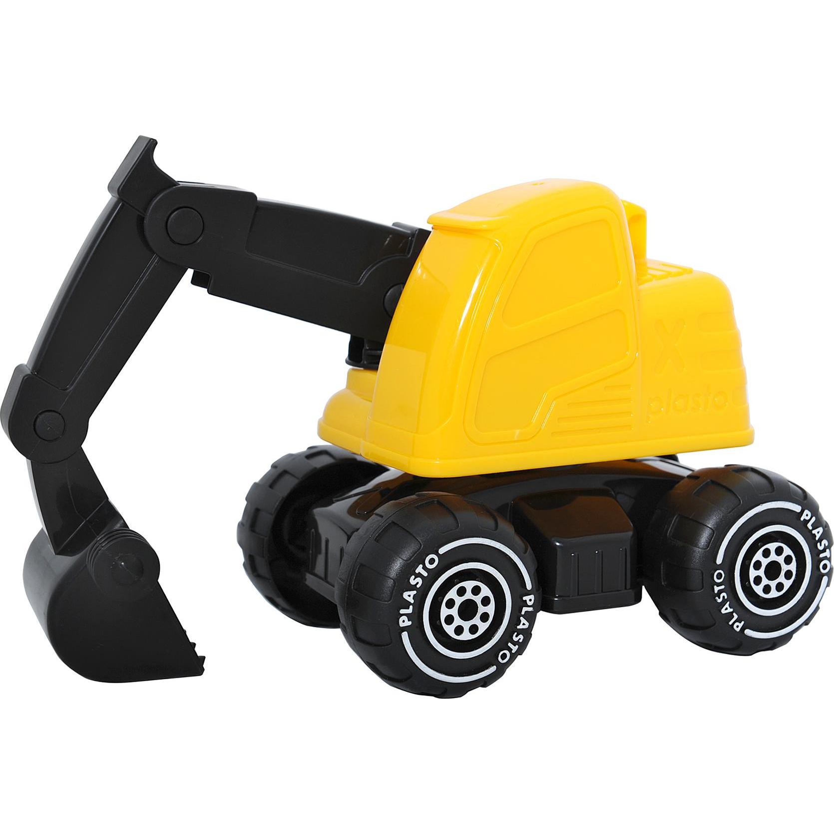 Plasto 25cm gelber Bagger (1891000DIS)