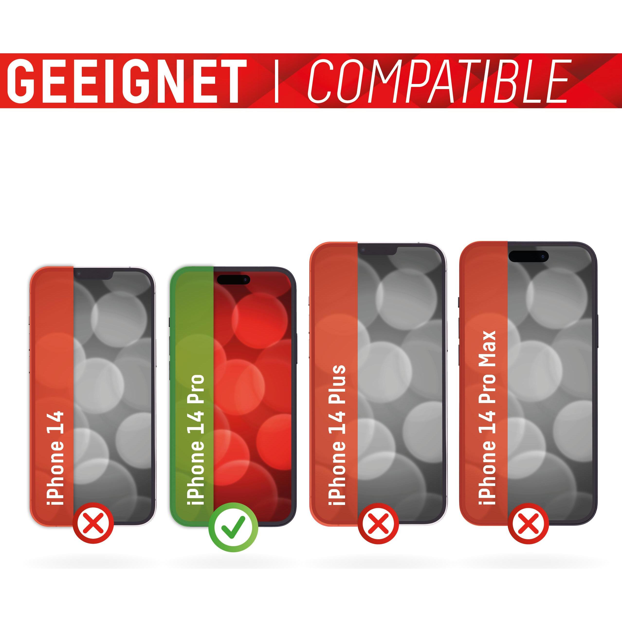 Thumbnail - Displex Smart Glass, Displayschutzfolie (1 Stück, Apple iPhone 14 Pro), Smartphone Schutzfolie, Transparent