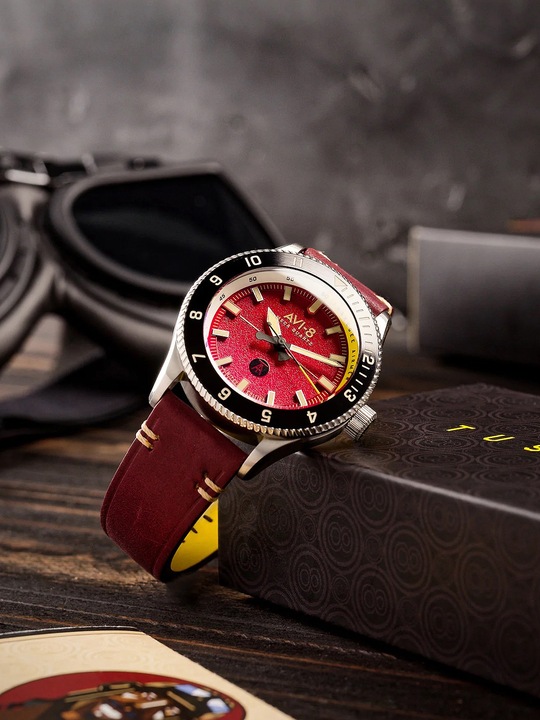 Produktbild AVI-8 AV-4103-04 Tuskegee Airmen Limited Edition Herrenuhr 40mm 5ATM (Analoguhr, 40 mm)