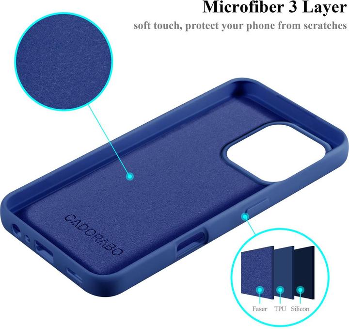 Immagine prodotto Cadorabo Custodia per Apple iPhone 16 PRO MAX TPU Liquid Silicone Case (Apple iPhone 16 Pro Max)