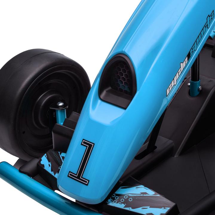 Image du produit Homcom Kinder Elektro Gokart Kunststoff, Metall Blau