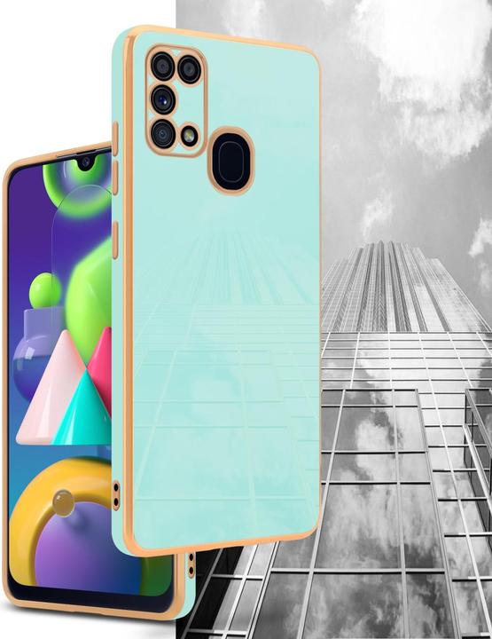 Actual product image Cadorabo Case for Samsung Galaxy M31 in TPU with camera protection LM130 Style (Samsung Galaxy M31)