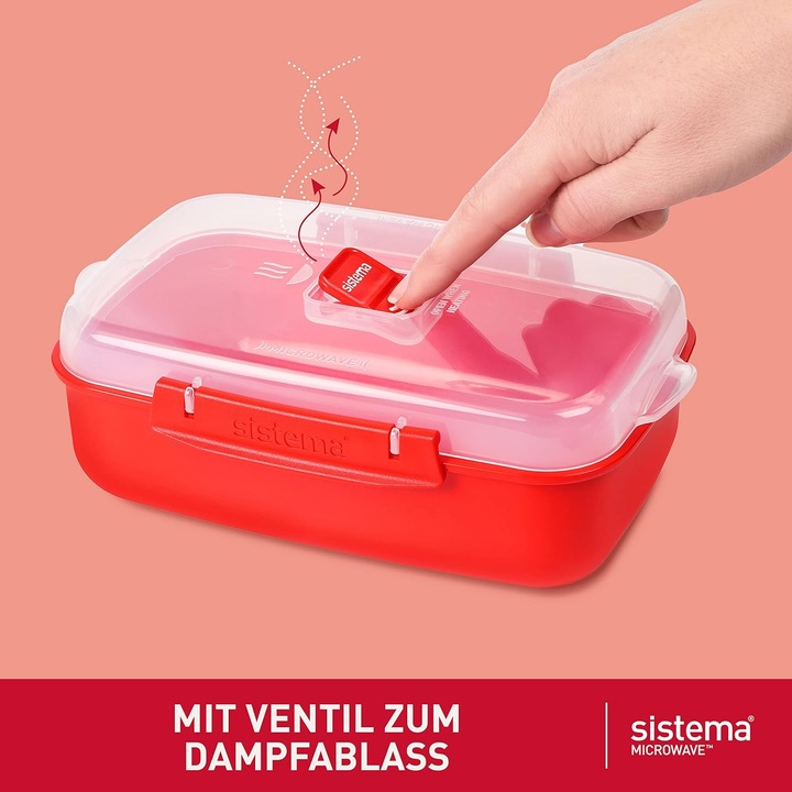Produktbild Sistema Microwave-Heat & Eat Frischhaltedosen Set (1.25 l)