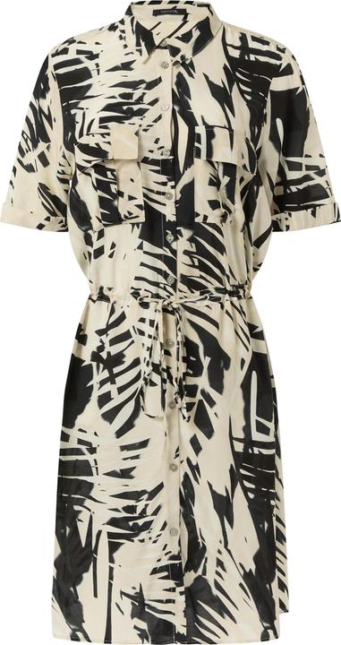Image du produit Comma Bluse Kleid mit Knopfleiste und Hemdkragen (36)
