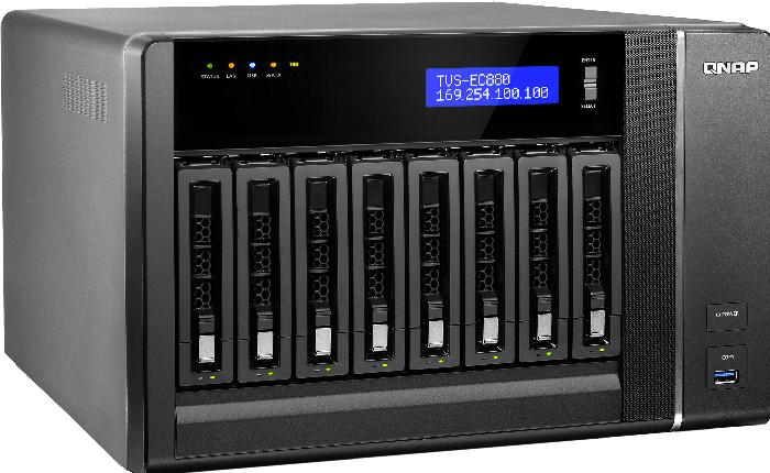 Produktbild QNAP Tvs-Ec880 (Intel Xeon E3-1245)