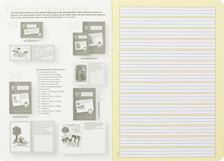 Actual product image Oxford Story booklet, A5 (A5, Lined, Soft cover)