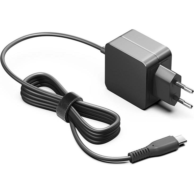 Nextbatt laptop charger 45W universal AC adapter USB-C – black (45 W), Alimentatore per notebook, Nero
