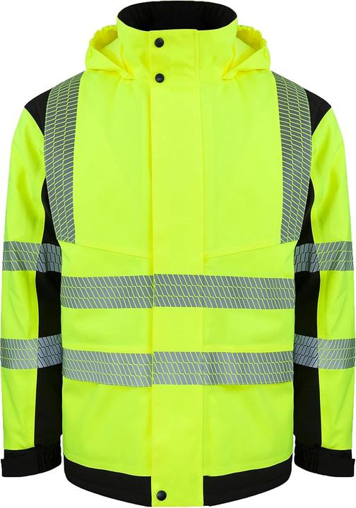 Actual product image Korntex Hi-Vis Softshell Rain Jacket (XXL)