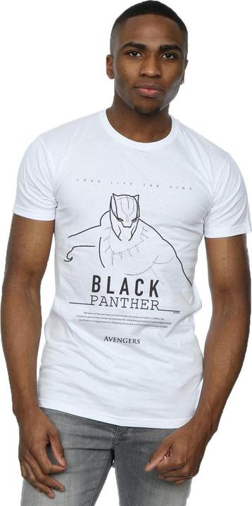Produktbild Black Panther Long Live The King TShirt (S)