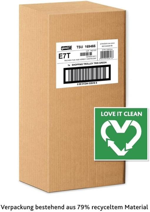 Produktbild Gimi Einkaufstrolley Tris bis 30Kg, Khaki